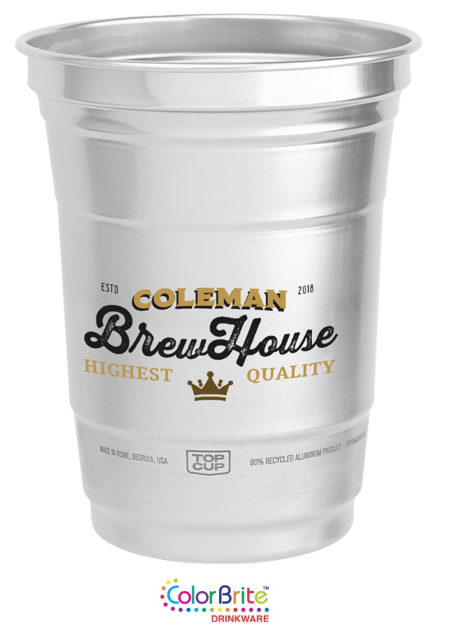 16 Oz. Top Cup Aluminum Cup - Image 3