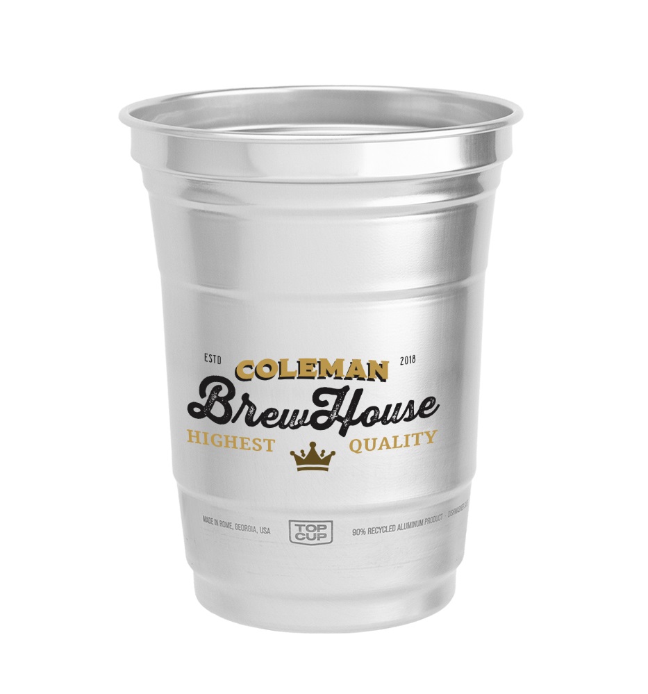 16 Oz. Top Cup Aluminum Cup